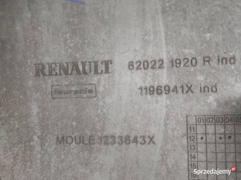 Zderzak Przedni Przód Renault Clio IV 620221920R osobowe Zderzaki wielkopolskie Pleszew