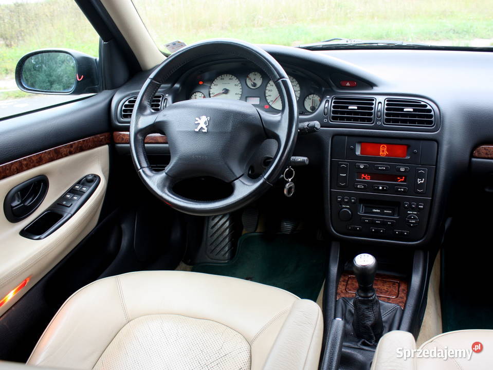 Peugeot 406 Roland Garros 20 skóra zar w centralny zamek zachodniopomorskie Gryfino