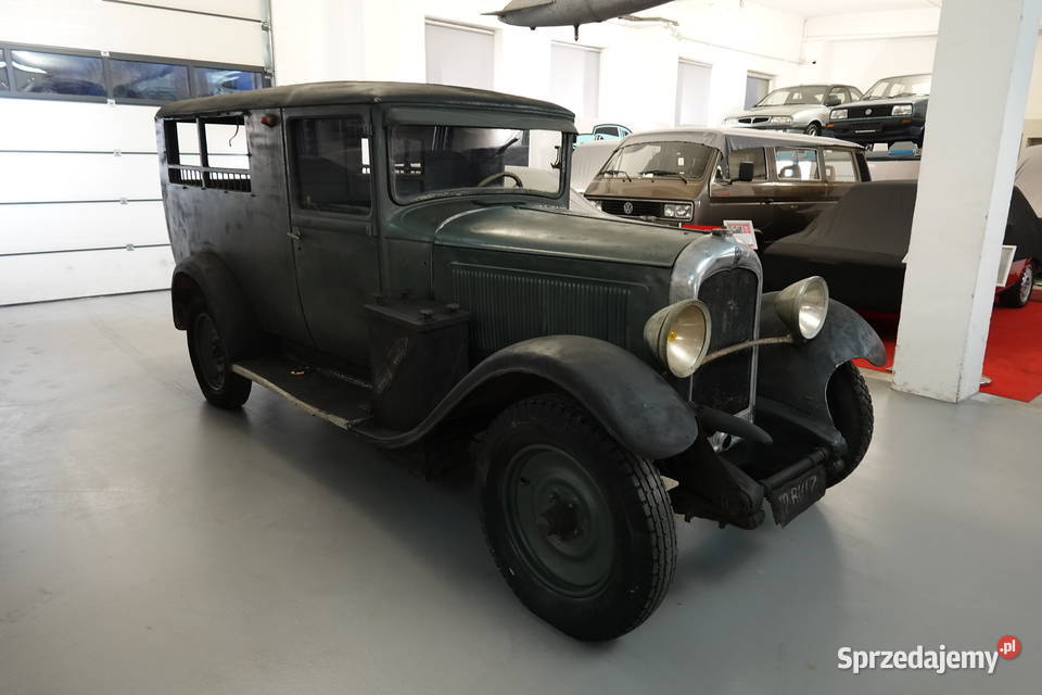 Citron C6F półciężarówka 1930 oryginał z piecem 2/3 Zgierz sprzedam