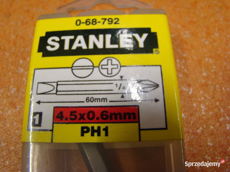 Bit Ph 1 płaski 45 x 06 mm 14 cala x 60 mm Bielsko-Biała