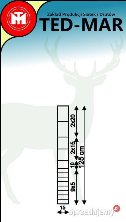 Siatka leśna 50mb różne wysokości Biłgoraj