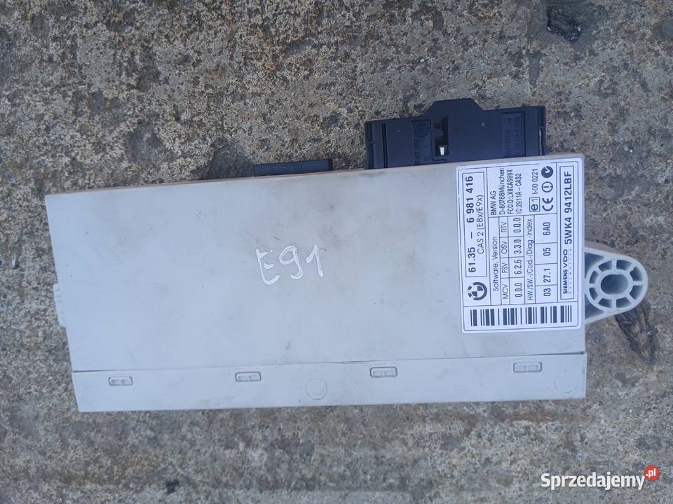 Moduł komfortu Cas 2 61356981416 BMW 3 E90 E91 małopolskie Radłów