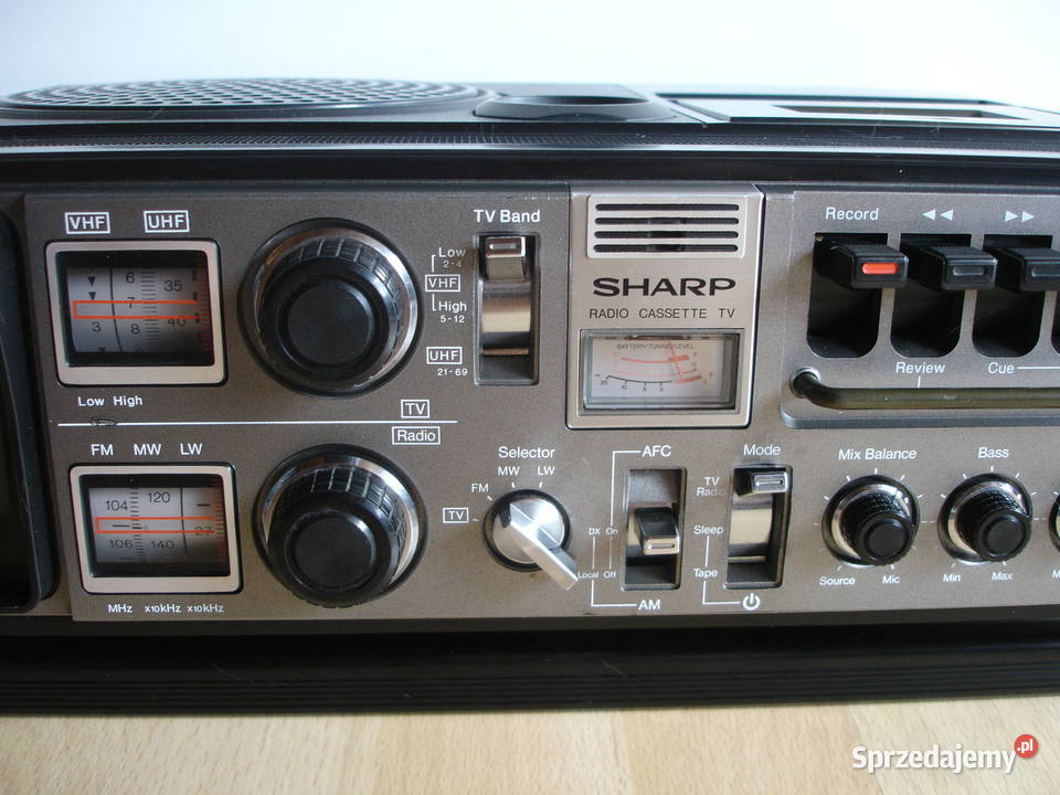 Radiomagnetofon z TV SHARP 5P27G lubuskie
