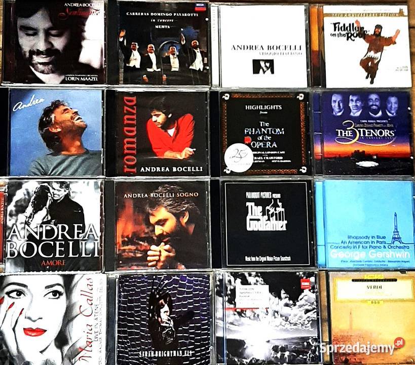 Znakomity Zestaw 5 Albumów CD ANDREA BOCELLI 3 i więcej Katowice