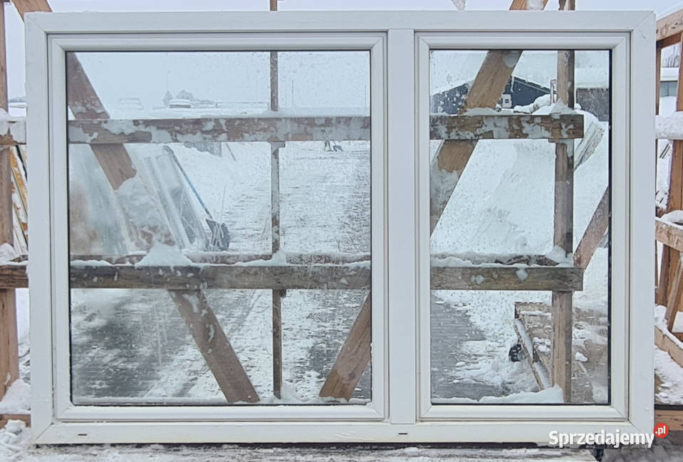 OKNA KacprzaK 200X144 OKNO Używane Plastikowe Okna ścienne Lublin