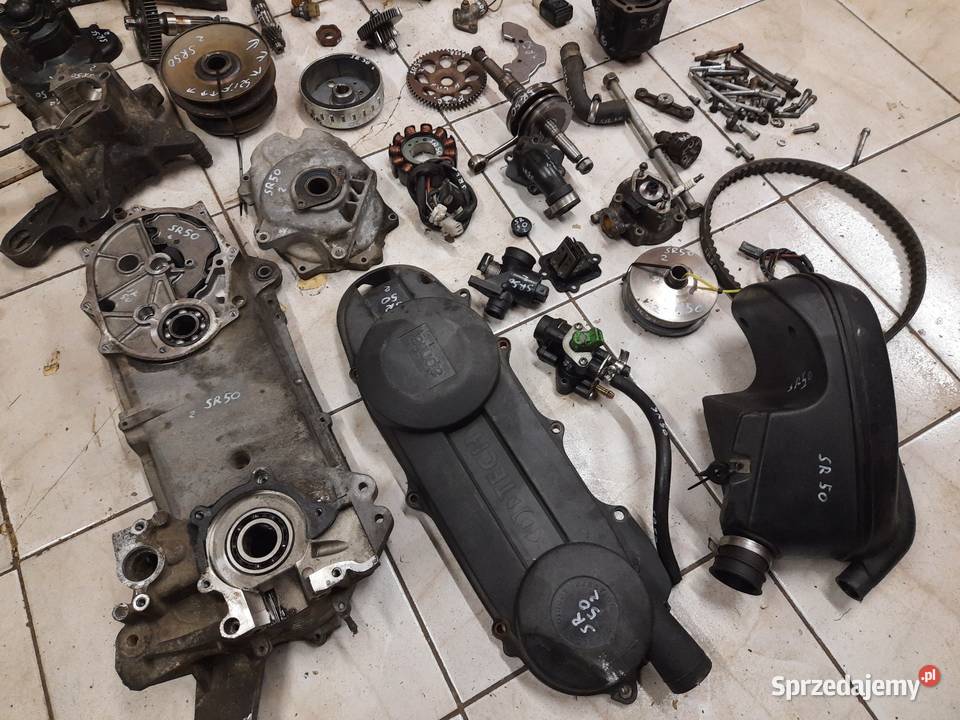 Aprilia SR 50 Ditech silnik części wał cylinder dolnośląskie Jelenia Góra