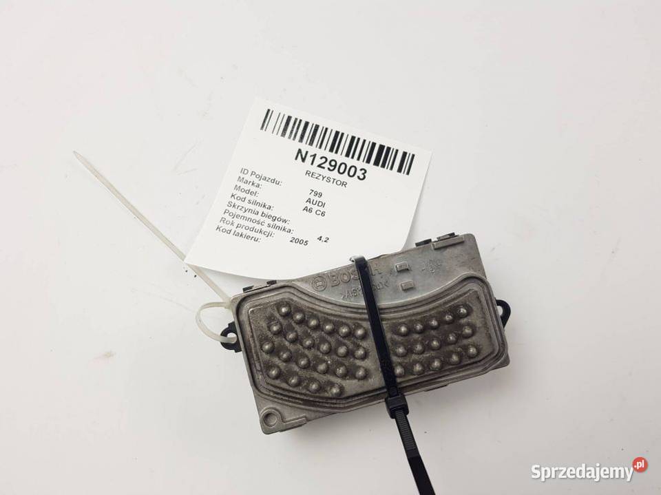 REZYSTOR OPORNIK 4F0820521A AUDI A6 C6 Lipno sprzedam