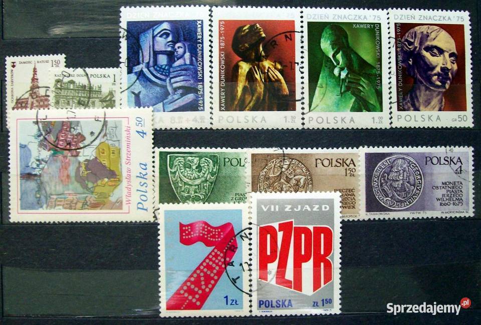 Znaczki polskie 1975 IV kwartał