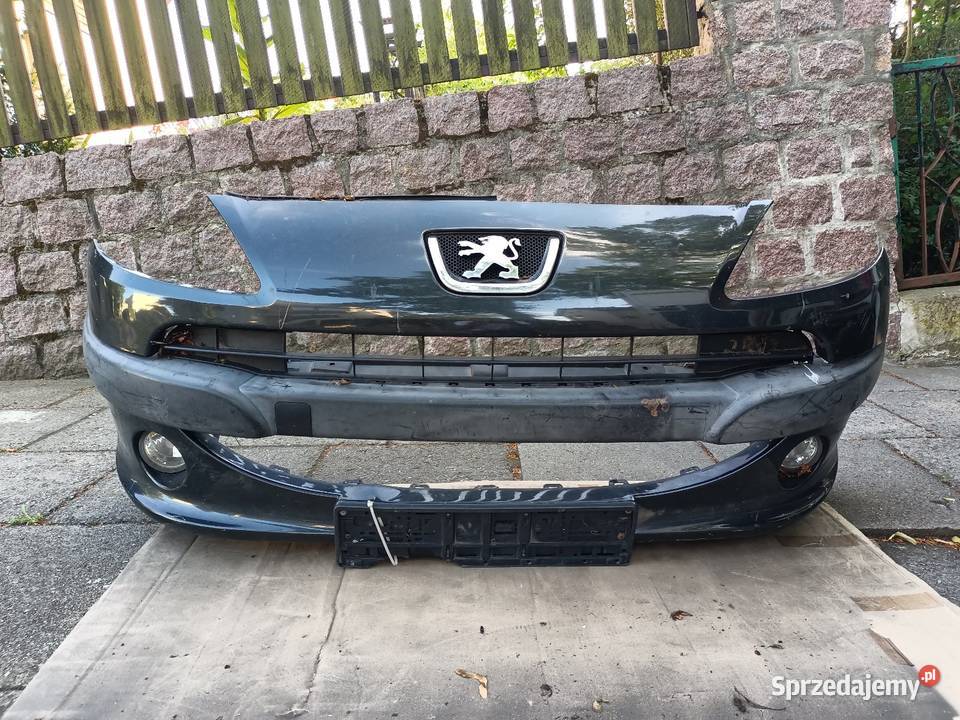 Zderzak przód halogeny Peugeot 1007 Szczecin