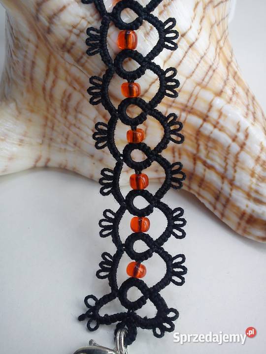 Bransoletka frywolitkowa sprzedam