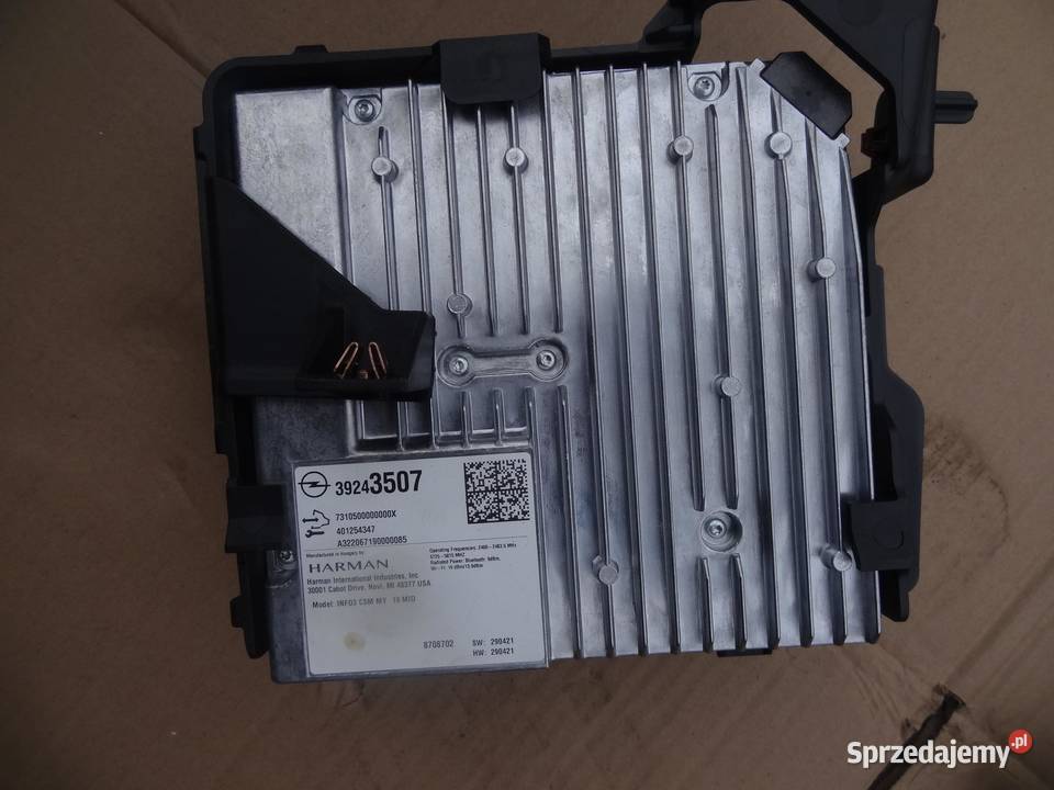 WZMACNIACZ AUDIO OPEL INSIGNIA B 39243507