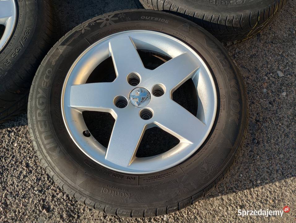 Alufelgi 15 4x108 et23 Peugeot 206 207 208 Włocławek sprzedam