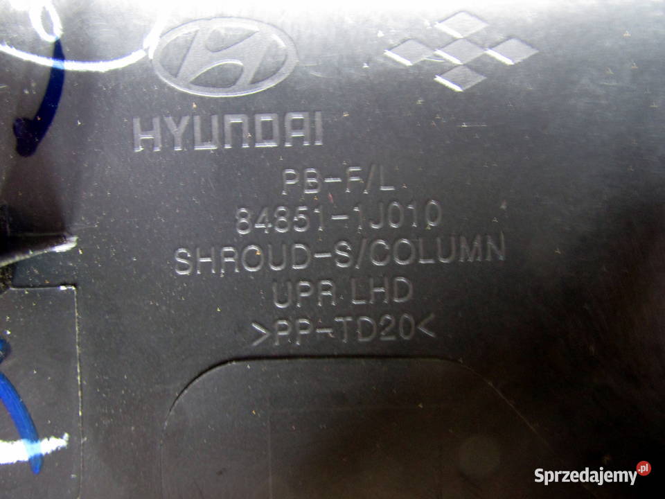 OBUDOWA KOLUMNY KIEROWNICZEJ HYUNDAI I20 2014r Mysłaków