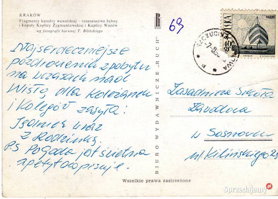 KRAKÓW KATEDRA WAWELSKA sprzedam