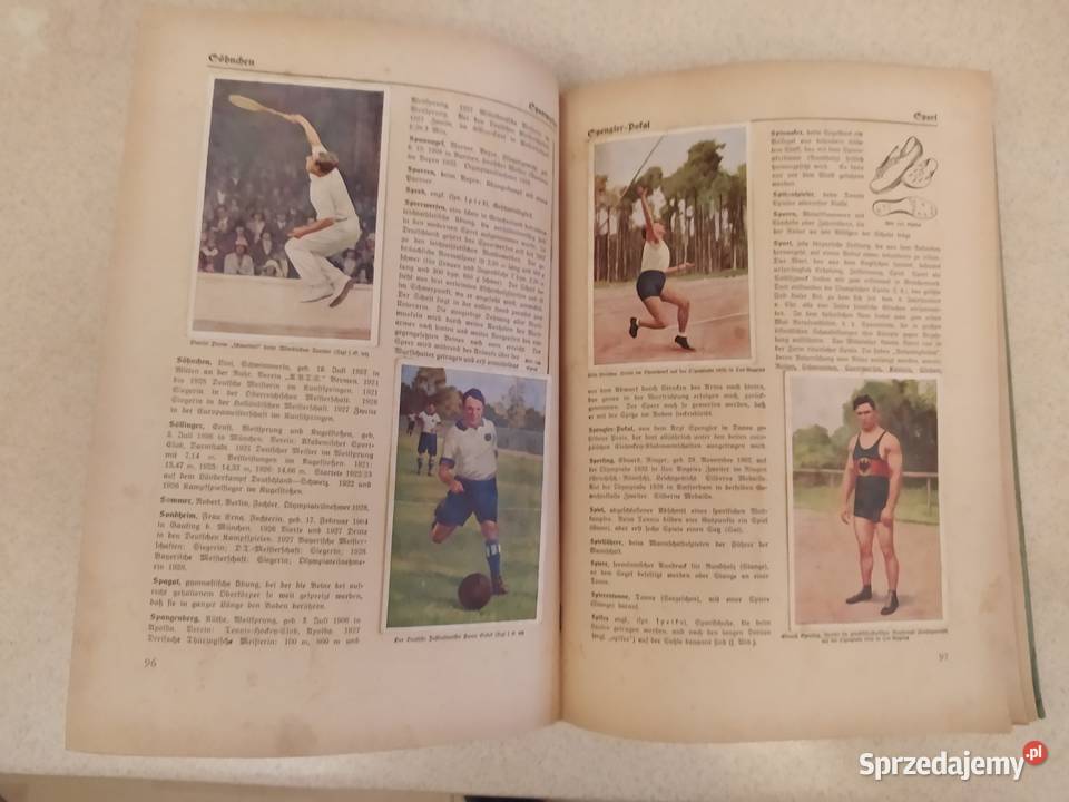 Album Handbuch des Sports Gdańsk sprzedam