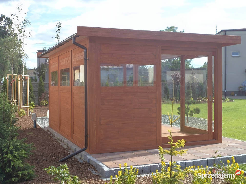 ALTANA 21 SZKLANA ALTANKA OGRODOWA DOMEK Parzymiechy sprzedam