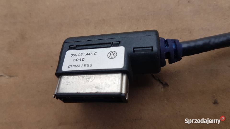VW Passat B7 kabel adapter 000051446C Sprzęt audio fabryczny Skarżysko-Kamienna