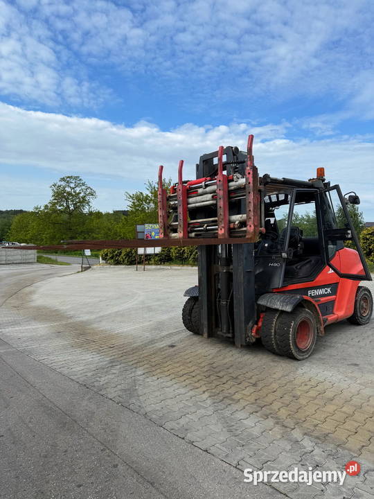 wózek widłowy LINDE H80D01900 TRIPLEX 51m diesel Działoszyn