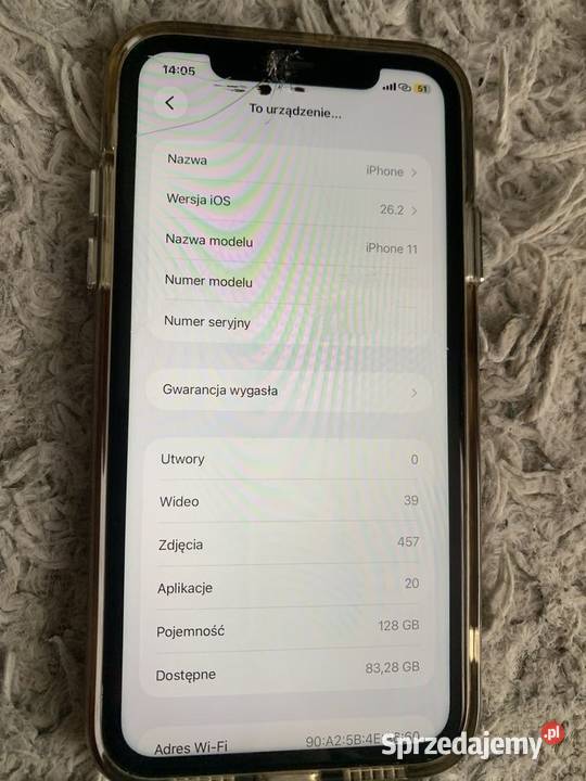 iPhone 11 sprzedam zamienię Apple / iPhone kujawsko-pomorskie Świątkowo sprzedam