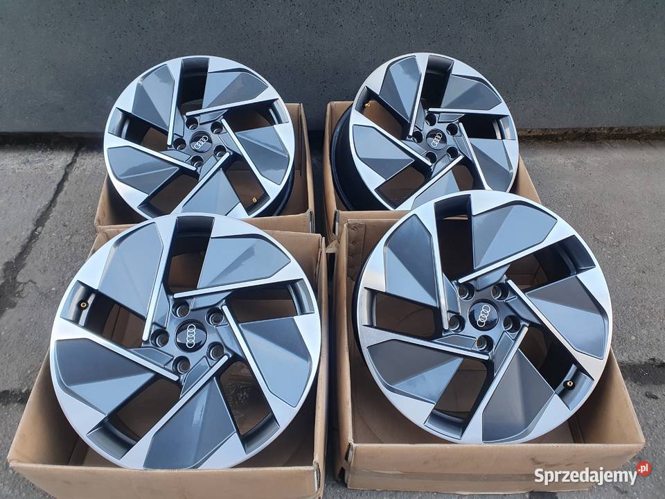 764Alufelgi 5x112 75x18 ET50 Audi Skoda Vw Seat śląskie Bąków sprzedam