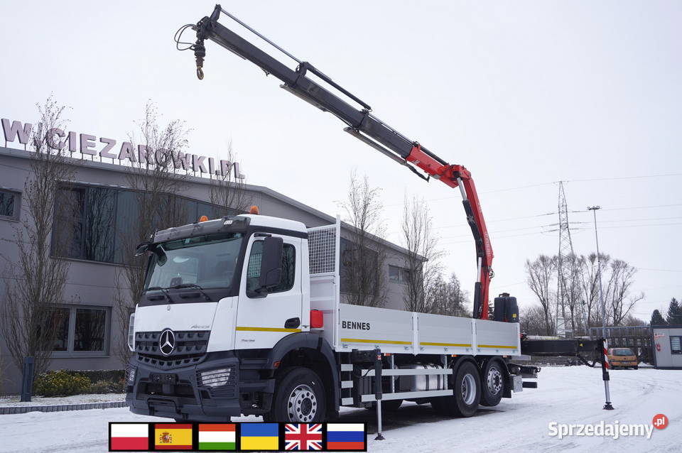 MercedesBenz Arocs 2536 6x2 E6 Fassi F195A023 Kraków