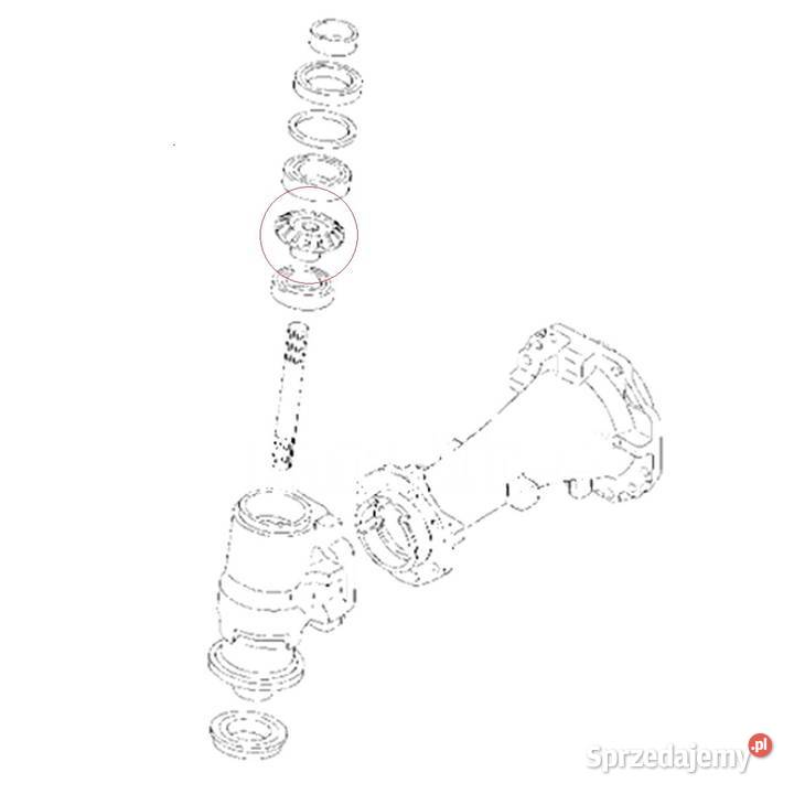 Zębatka 15T19T Yanmar EF453TEF494T Cub Cadet Tajęcina