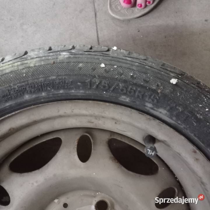 Felgi Stalowe z Oponami do SMARTA Średnica 15" Felgi Krosno