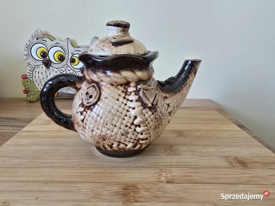 Unikalny ceramiczny imbryk w stylu rustykalnym Bydgoszcz