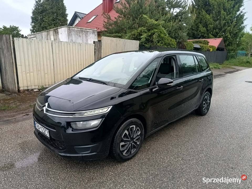 Citroen c4 grand picasso 16 hdj 7 osób manual Rok produkcji 2015 małopolskie Kraków