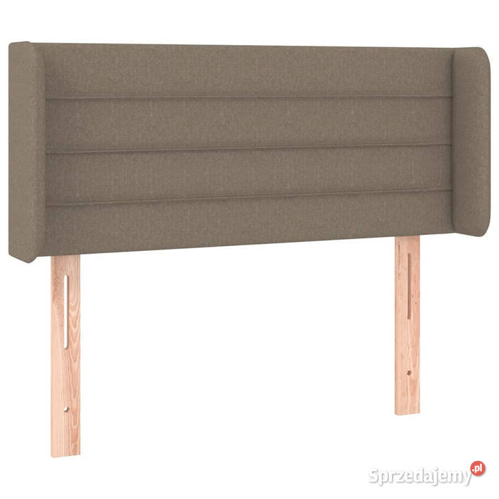 Zagłówek uszak taupe 83x16x7888 tkanina Warszawa sprzedam