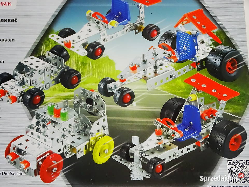 Metalowy zestaw konstrukcyjny TRONICO Zestaw Edukacyjne Edukacyjne