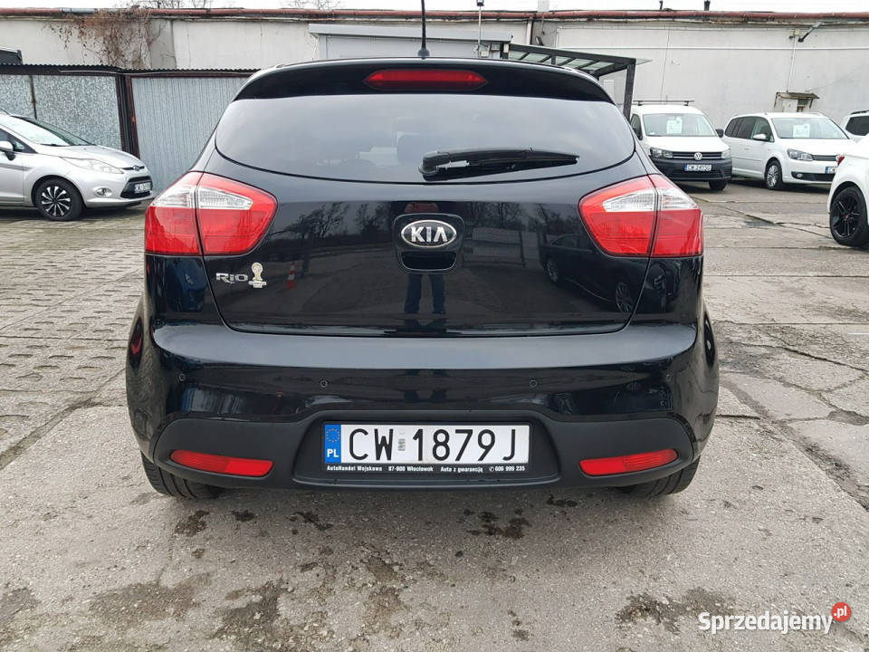 Kia Rio 14 Benzyna Klimatronik 6 biegów aluminiowe felgi Rio Włocławek sprzedam