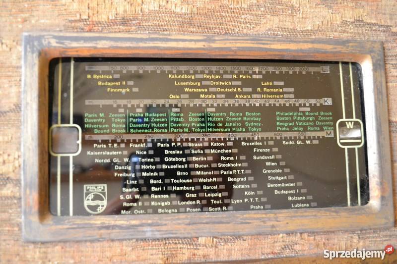 RADIO PHILIPS PRZEDWOJENNE sprzedam