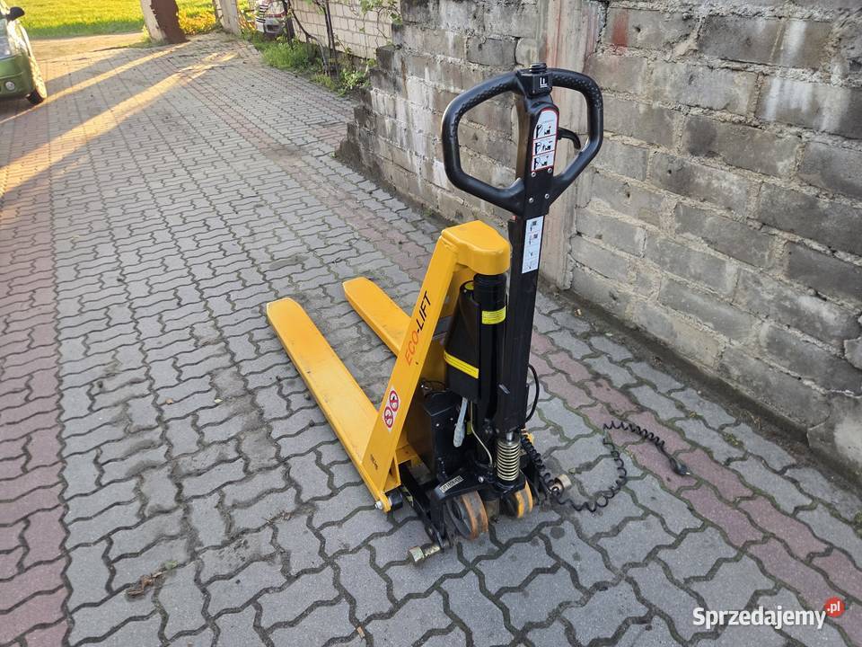 Paleciak elektryczny ręczny wózek paletowy elektryczny wielkopolskie Lwówek