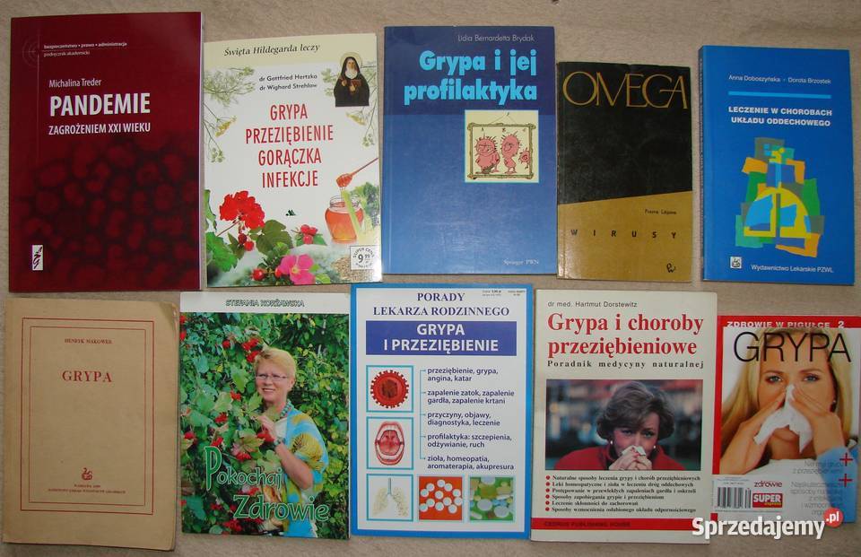 Grypa przeziębienie choroby płuc książki mazowieckie Radom