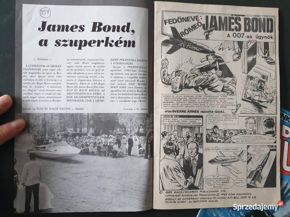 Zestaw 9ciu komiksów europejskich różne języki pomorskie Gdynia sprzedam