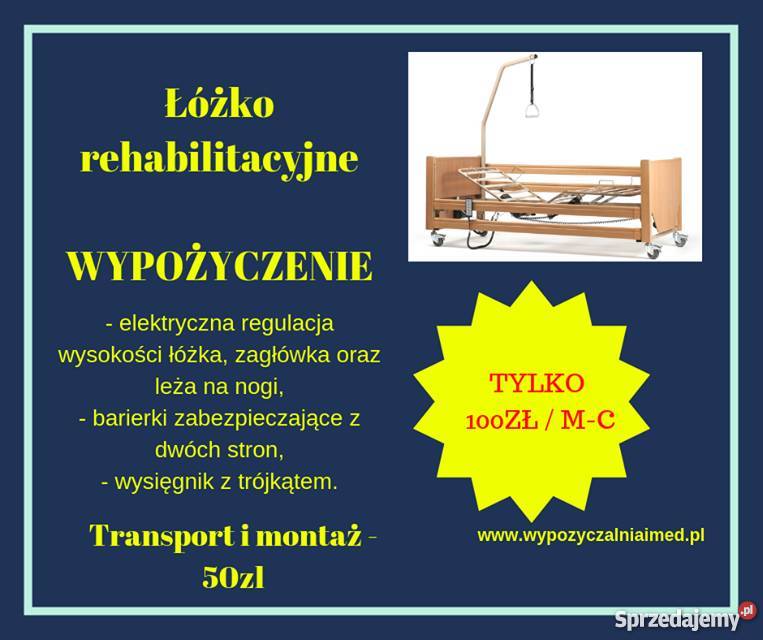 Łóżko Rehabilitacyjne Elektryczne Burmeier Warszawa