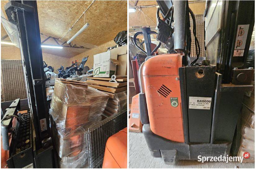 Wózek podnośnikowy BT SPE 125 2008 Kraków sprzedam