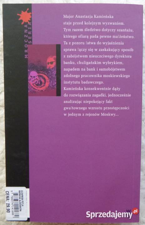 Złowroga pętla Aleksandra Marinina Warszawa