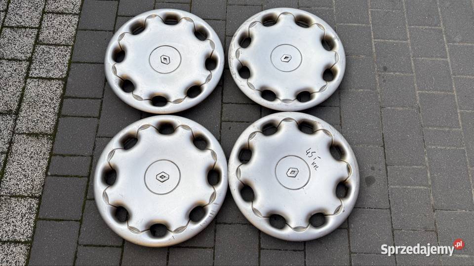 Kapsle dekielki kołpaki renault 15 Radom