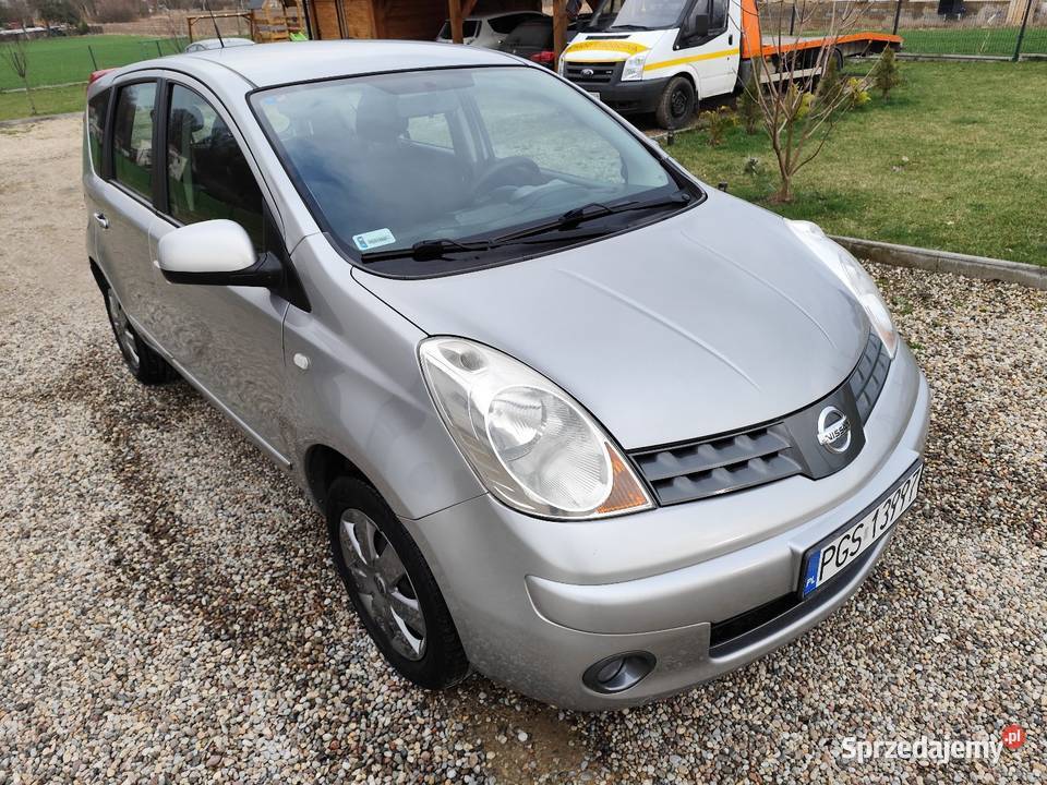 2008 Nissan Note 14 benzyna FILM nieuszkodzony Note dolnośląskie Siekierowice