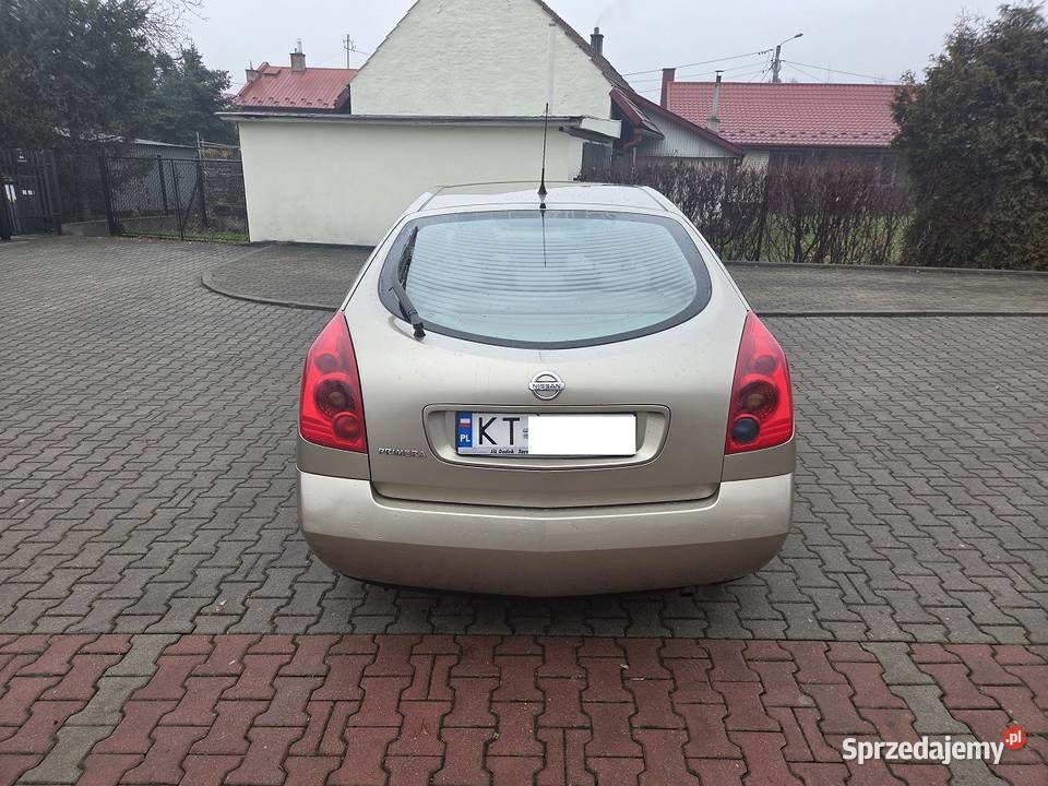 Nissan Primera P12 18 z Gazem Sprawna Klima 1800cm3 małopolskie Tarnów
