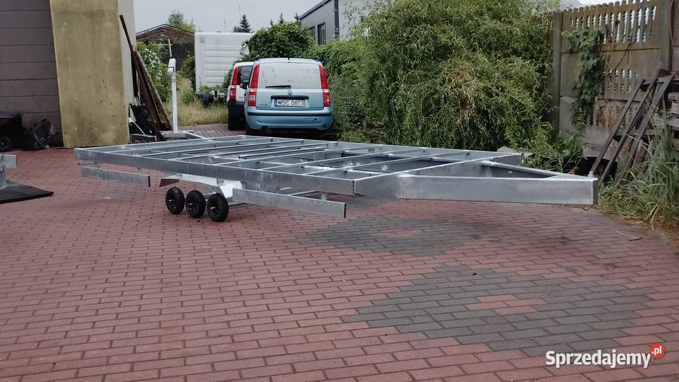 Przyczepa autolaweta laweta platforma 4x2 nowa Wabco Motoryzacja mazowieckie