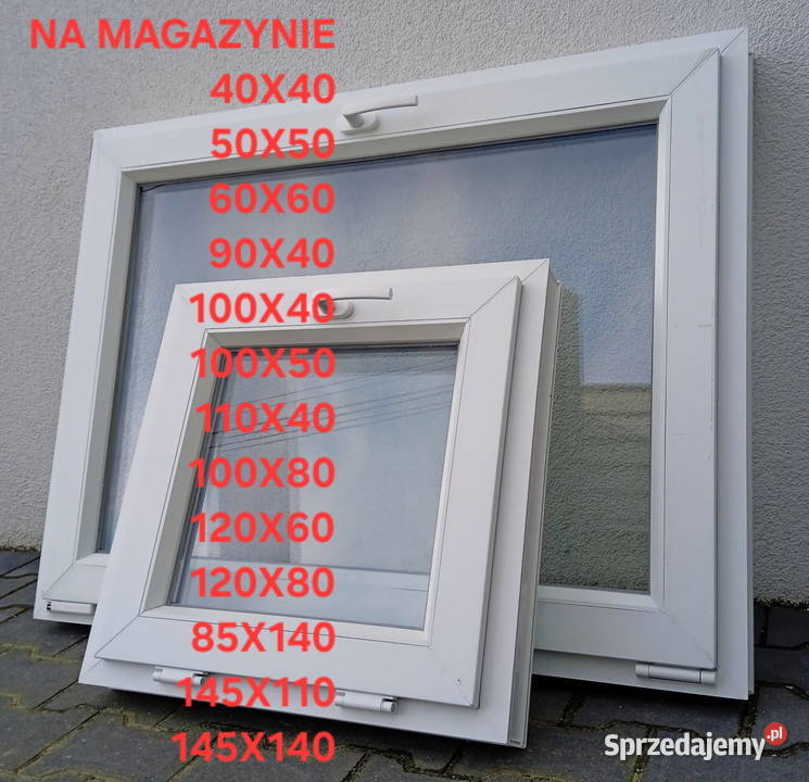 OKNO 50X50 noweużywane NA MAGAZYNIE wysyłka opolskie