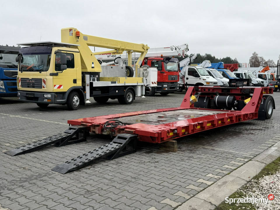 niskopodwoziowa EMTECH 2 osiowa PCN 18 TIEFBETT Pozostałe Widełki