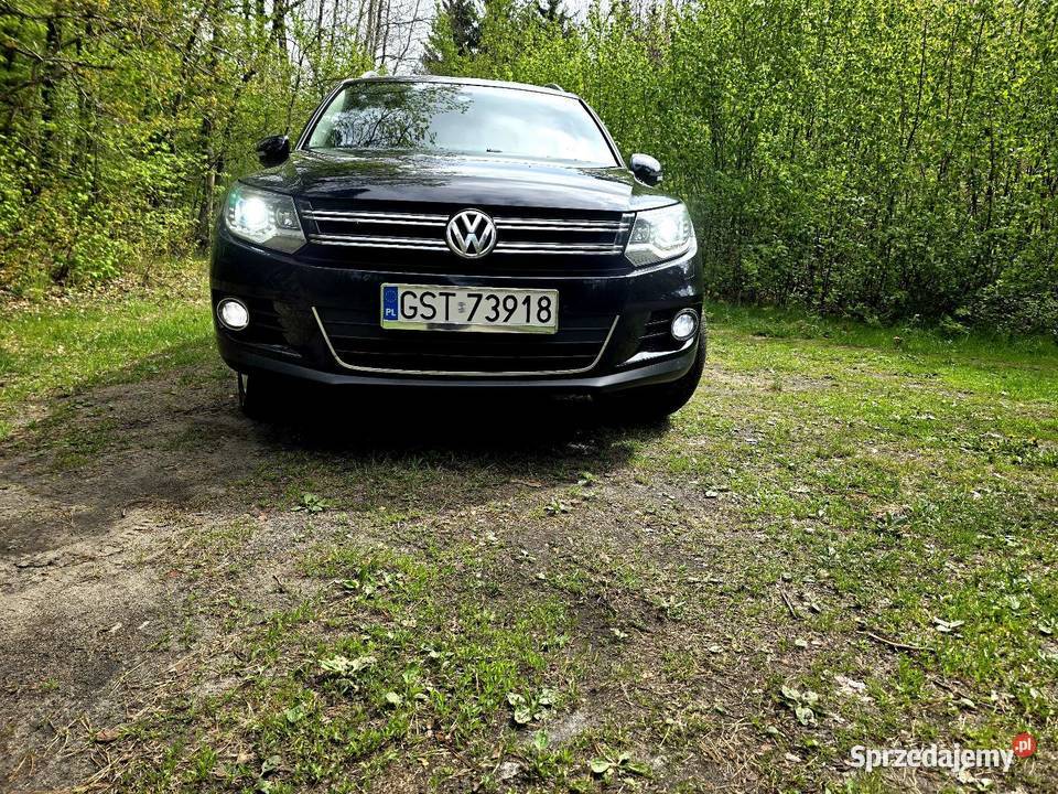 Volkswagen Tiguan 20TDI 140 DSG Prywatnie wielofunkcyjna kierownica