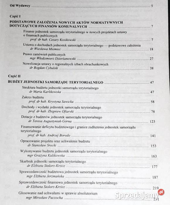 Samorządowy poradnik budżetowy na 2004 W Miemiec Chełm