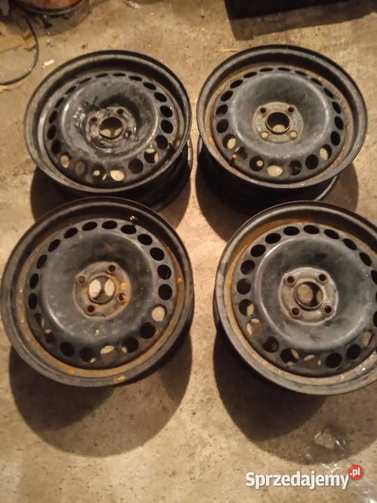 Sprzedam cztery felgi stalowe 4100r15 Kikół sprzedam