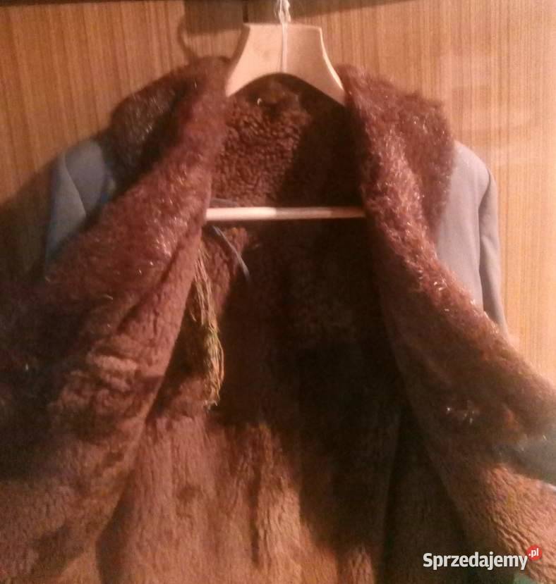 Męski Płaszcz Tradycyjne szyte Futro przecena Kraków