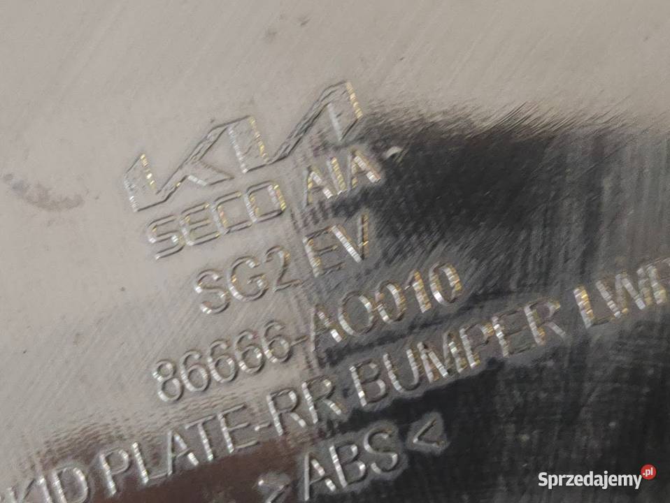 Zderzak Tylny Tył Dyfuzor Dokładka Kia Niro EV Pleszew sprzedam